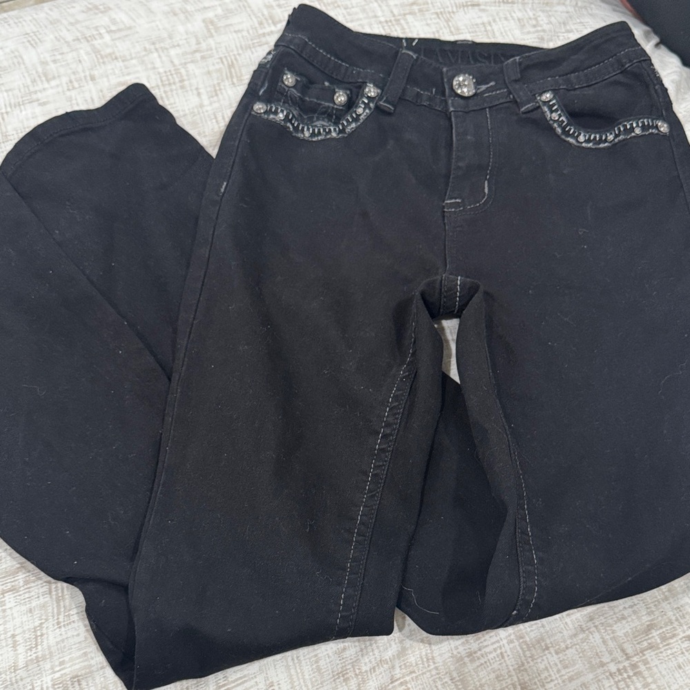 Black Flare Jeans